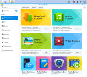 Synology-DSM-App-Store-package-center