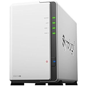 Synology ds218j Frontansicht