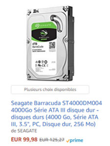 amazon Seagate Barracuda prezzo