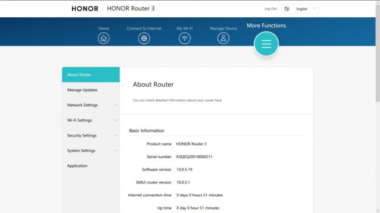 Honor router 3 настройка