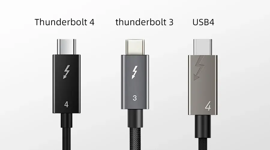 Thunderbolt 4 vs thunderbolt 3 vs USB4