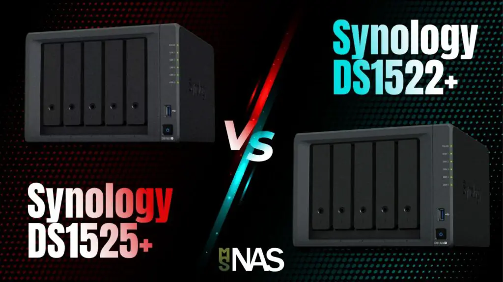 Synology DS1525+ vs DS1522+