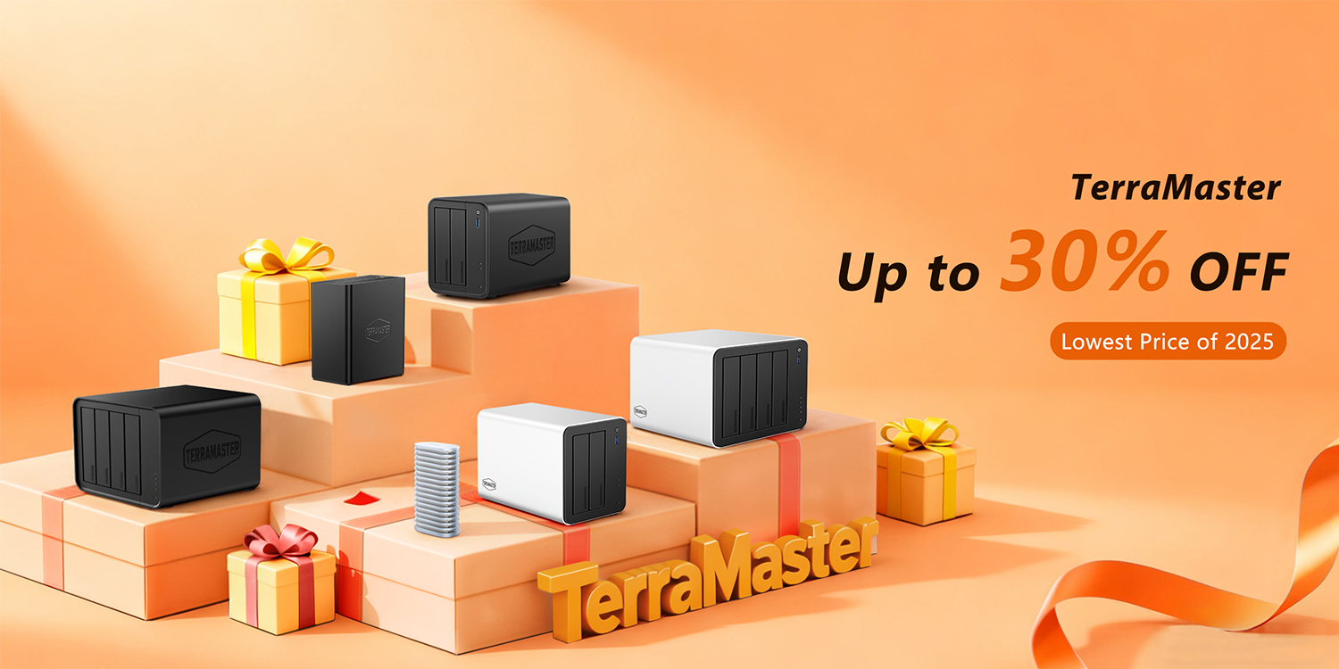 Black Friday TerraMaster : jusqu'à -30%